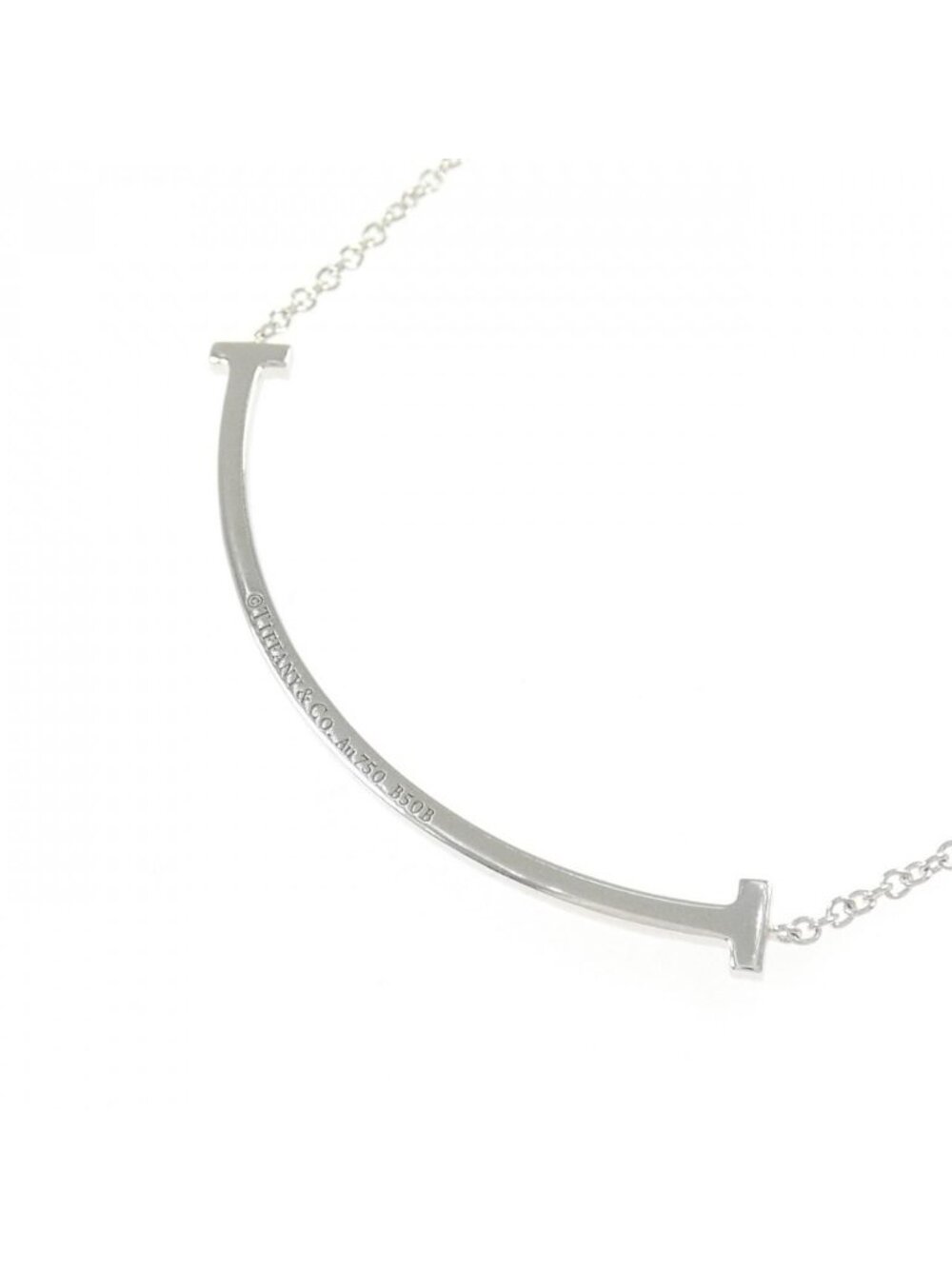 Tiffany & Co T Smile Small Necklace - Picture 4 of 6
